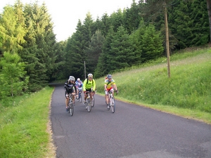 1er jour  l'assaut des cols... et il ne fait pas chaud