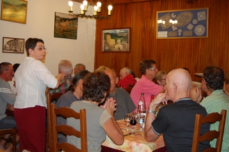 L'heure du repas, toujours attendue