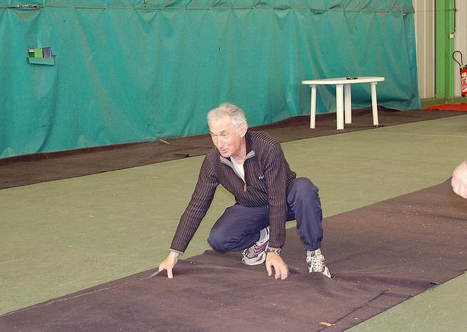 On droule le tapis.... mais pas rouge !